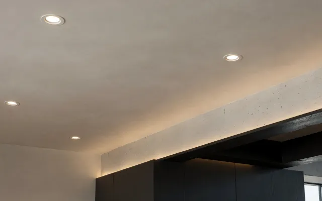 Eingelassene LED-Spots